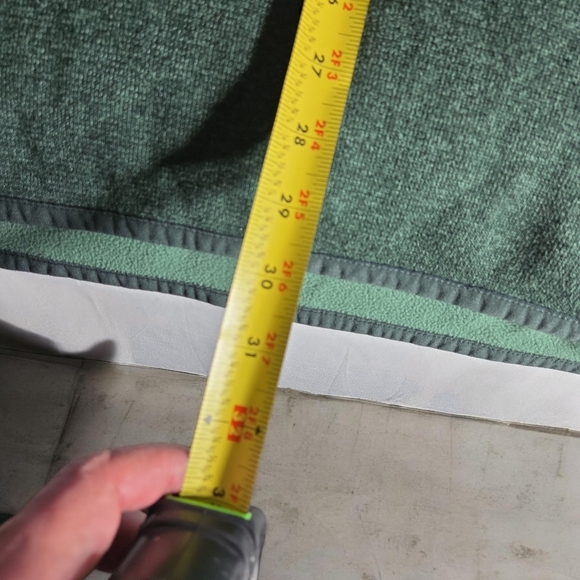 Cutter & Buck Green Quarter-Zip Fleece with Embroidered Eagle - Picture 9 of 12